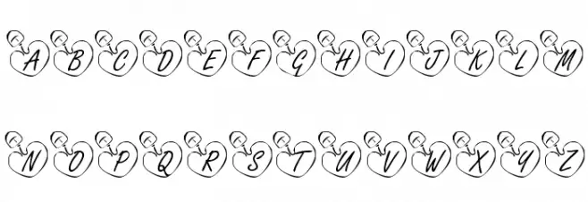 KR Online Love Schriftart Groß