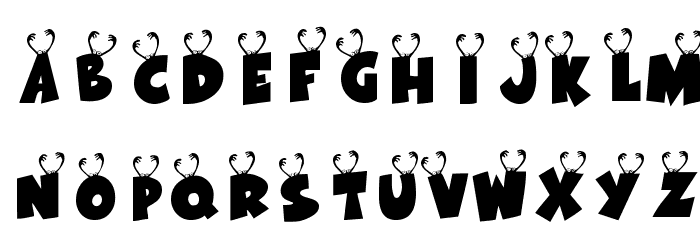 KR Ookie Bookie Font LOWERCASE