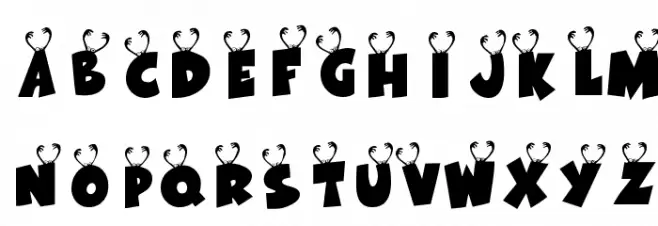 KR Ookie Bookie Font LOWERCASE