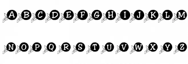 KR Orange Blossom Font OTHER CHARS