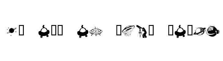 KR Out Of This World  Frei Schriftart Herunterladen