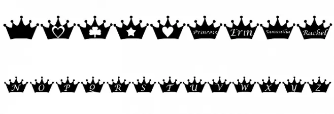 KR PRincEsS Font OTHER CHARS