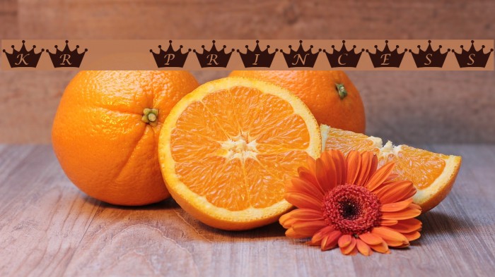 KR PRincEsS Font examples