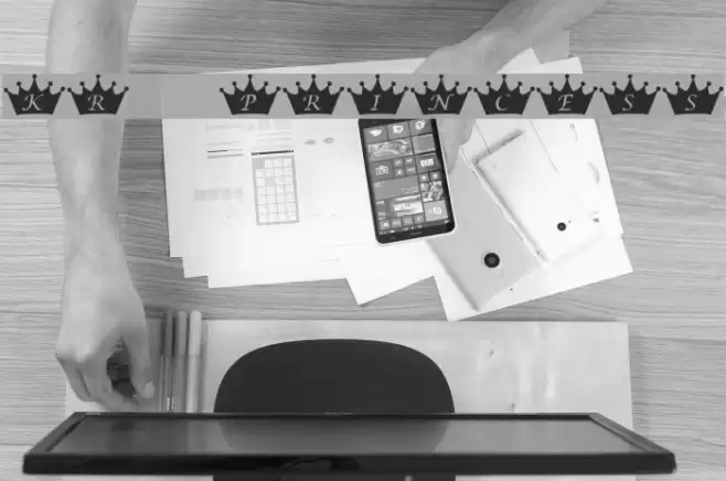 KR PRincEsS Font examples