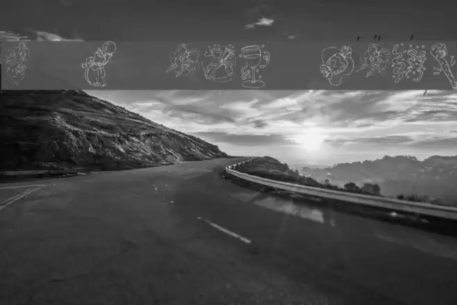 KR Party Time Dings Font examples