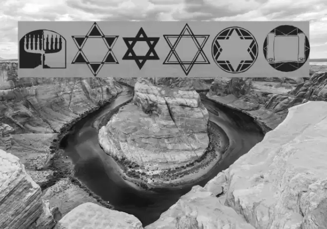 KR Passover Dings Font examples