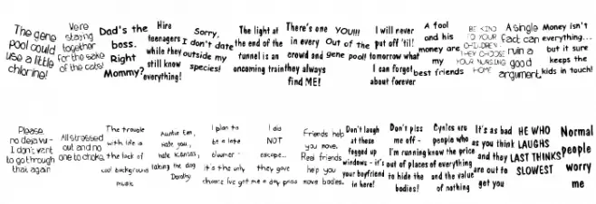 KR Peoplez Font OTHER CHARS