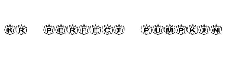 KR Perfect Pumpkin Font