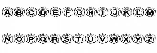 KR Perfect Pumpkin Fuentes MINÚSCULAS