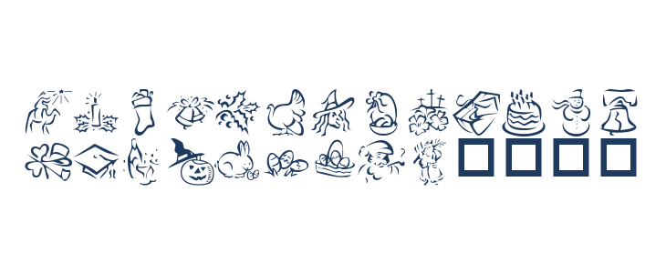 KR Pick A Holiday 2 Lowercase