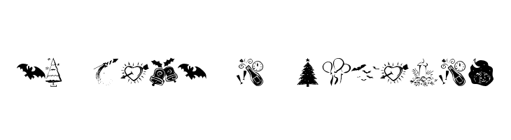 KR Pick A Holiday  font caratteri gratis