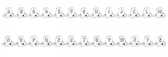 KR Pilgrim Caratteri MINUSCOLO