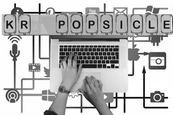 KR Popsicle Font examples