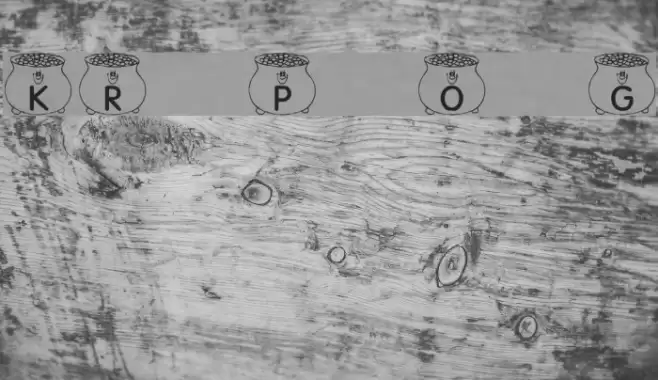 KR Pot O' Gold Font examples