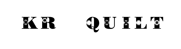 KR Quilt  Free Fonts Download