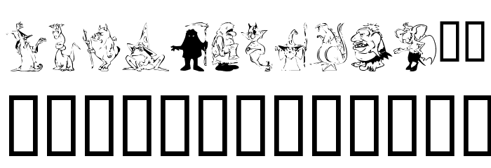 KR RPG Font LOWERCASE
