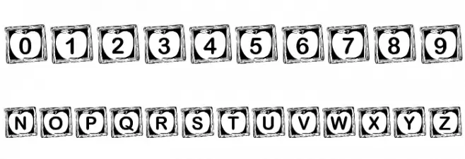 KR Rachel's Chalkboard Font OTHER CHARS