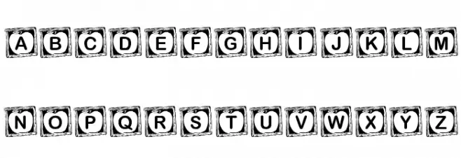 KR Rachel's Chalkboard Schriftart Groß
