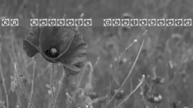 KR Rachel's Chalkboard Font examples