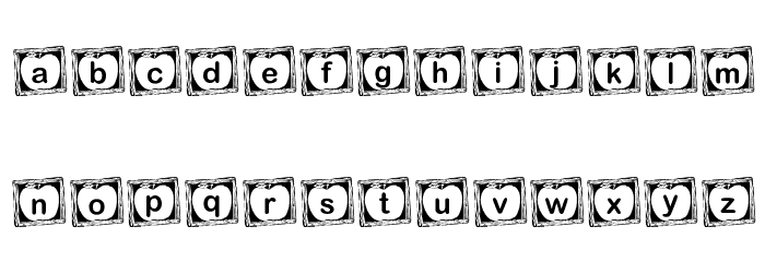 KR Rachel's Chalkboard Font LOWERCASE