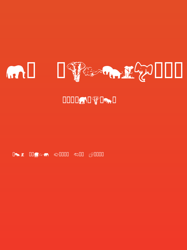 KR Rachel's Elephants Poster