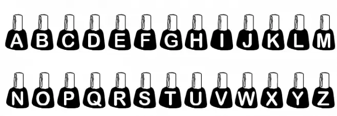 KR Rachel's Polish Font OTHER CHARS