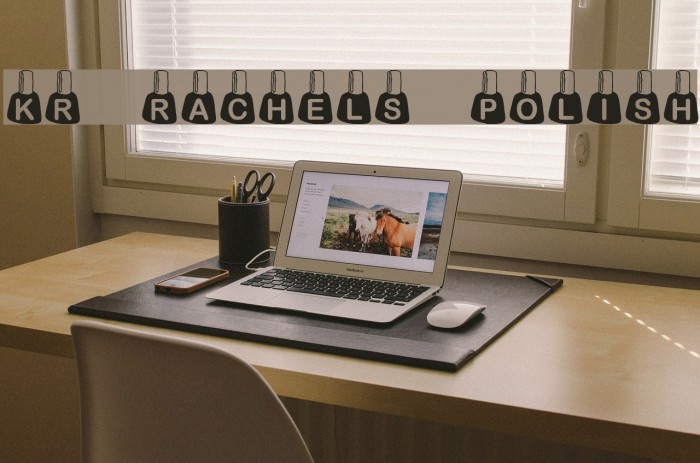 KR Rachel's Polish Font examples