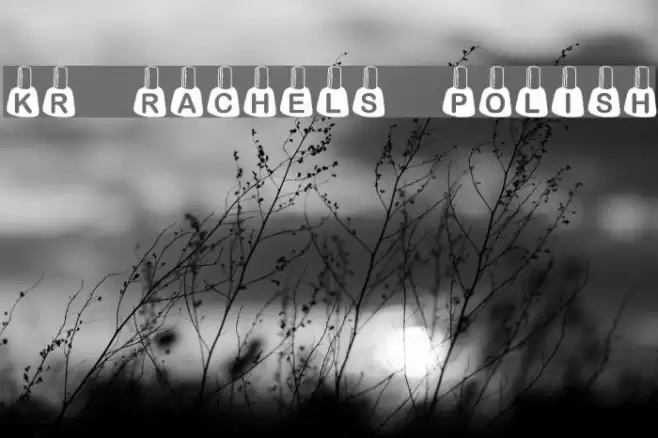 KR Rachel's Polish Font examples
