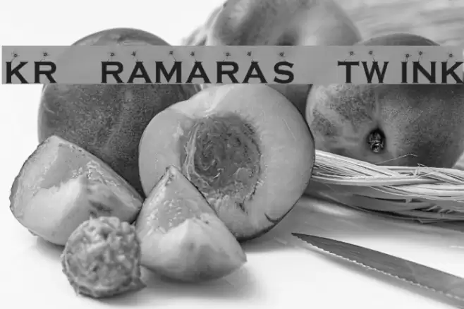 KR Ramara's Twink Font examples