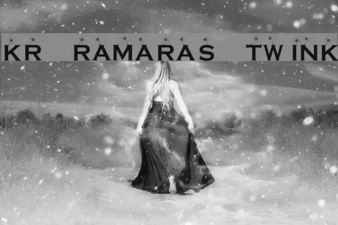 KR Ramara's Twink Font examples