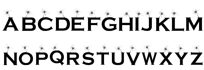 KR Ramara's Twink Font LOWERCASE