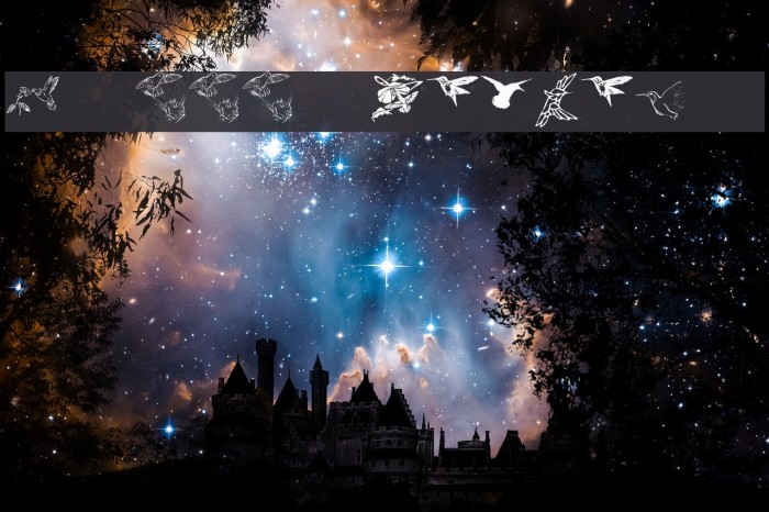 KR Renee's Hummingbirds Two Font examples