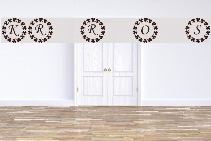 KR Ring O' Shams Font examples