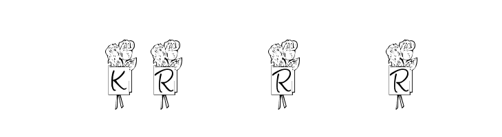 KR Ronny's Rose  免费字体下载