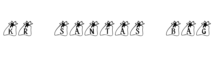 KR Santas Bag  Fuentes Gratis Descargar