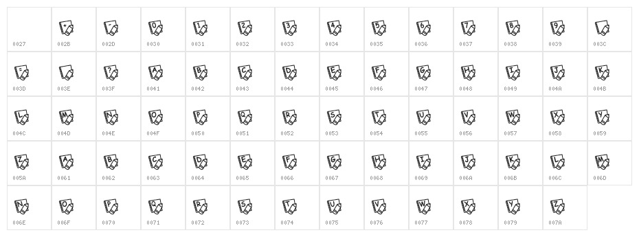KR School Days Character Map