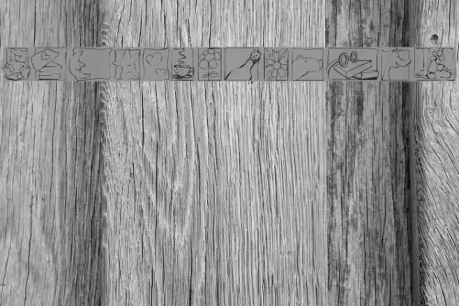 KR Scraps Font examples