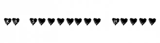 KR Scribble Heart  baixar fontes gratis