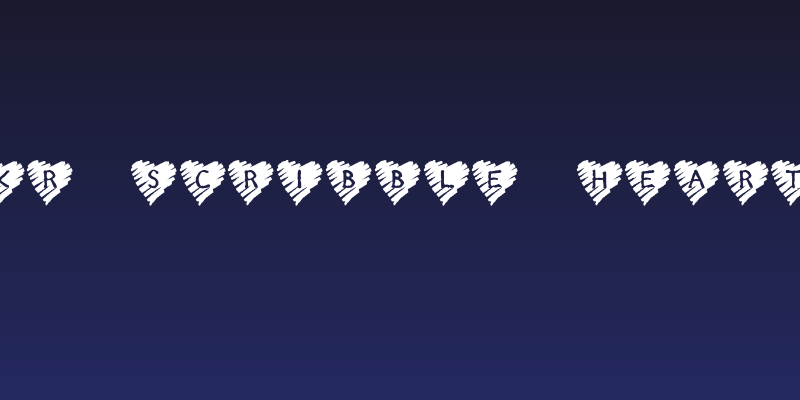 KR Scribble Heart Social Header