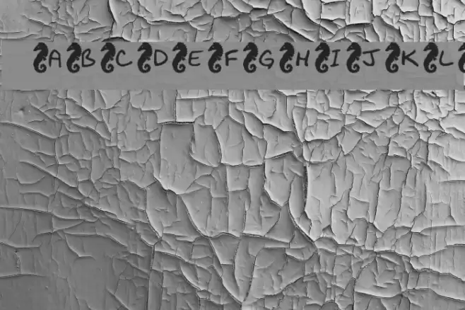 KR Seahorse Font examples