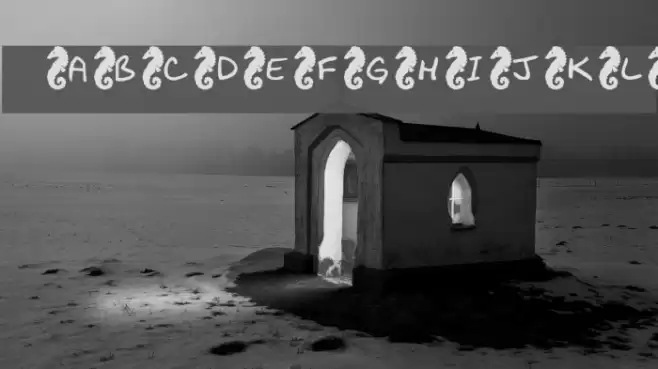 KR Seahorse Font examples