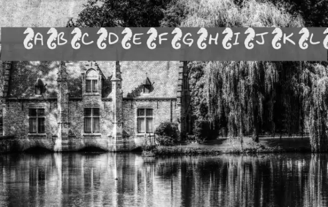 KR Seahorse Font examples