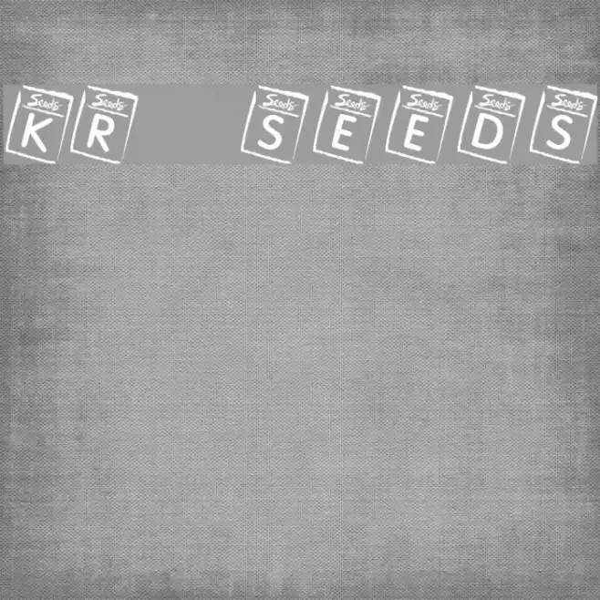 KR Seeds Font examples