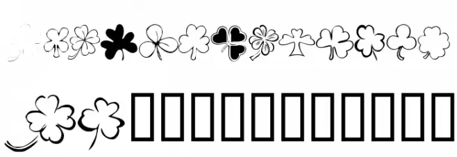 KR Shams Caratteri MINUSCOLO