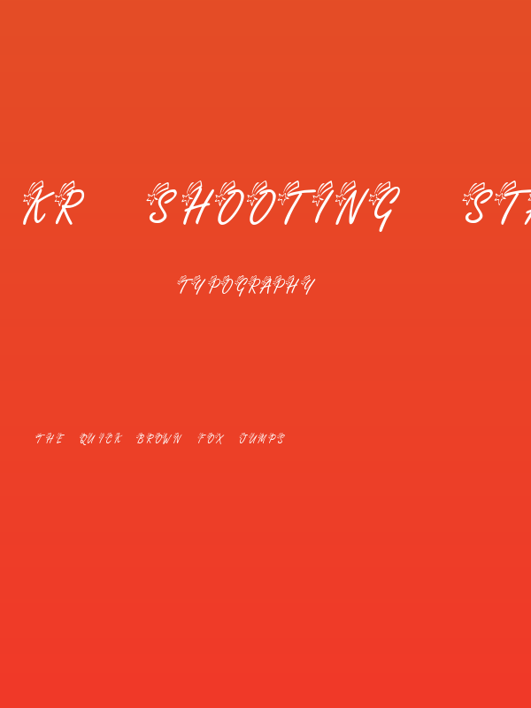 KR Shooting Star [Left] Poster