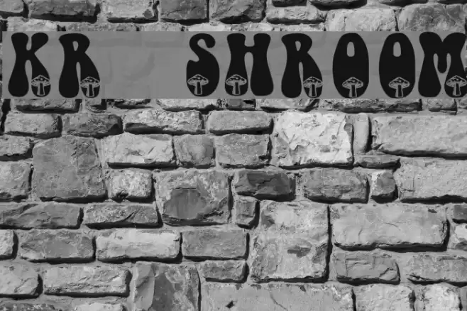 KR Shroom Font examples