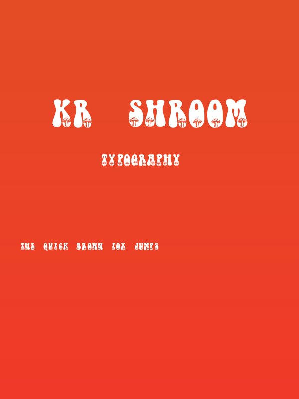 KR Shroom Poster