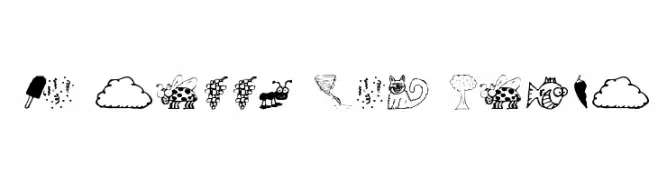 KR Silly Art Dings  नि: शुल्क फ़ॉन्ट्स डाउनलोड