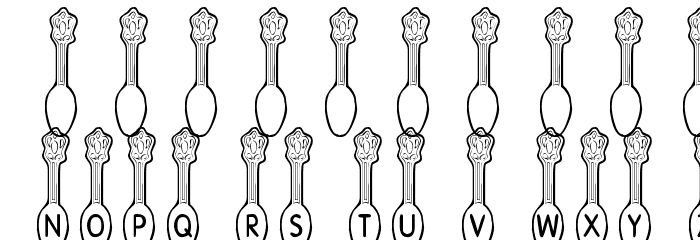 KR Silver Spoons Font OTHER CHARS