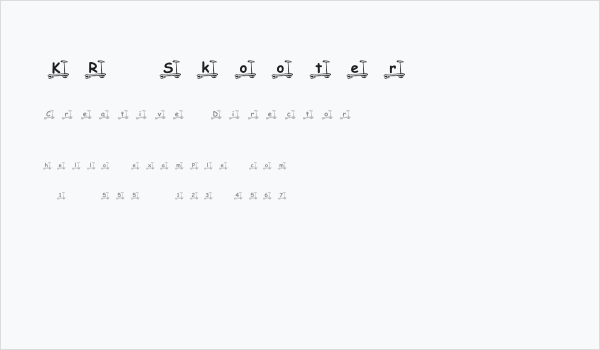 KR Skooter Business Card